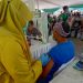 500 Driver Ojol di Bandar Lampung Divaksin COVID-19 Dosis Pertama