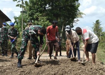 Peringati HUT Corp Polisi Militer, Denpom Lampung Gelar Bakti Sosial