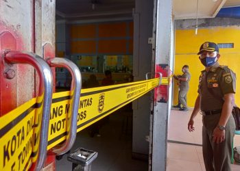 5 Gerai Bakso Son Haji Sony Disegel Tim Penegakan Pajak Pemkot Bandar Lampung