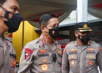 Vaksinasi Massal oleh TNI-Polri di Lampung Melebihi Target