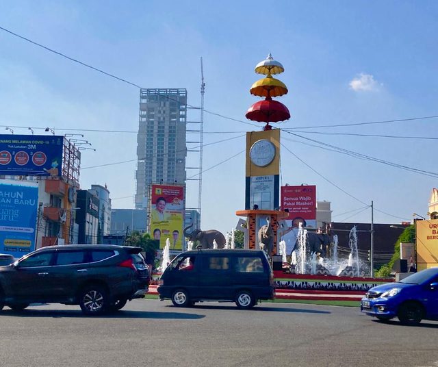 Sejumlah Titik Penyekatan Jalan di Kota Bandar Lampung Mulai Dibuka