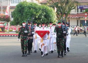 Pemkot Bandar Lampung Gelar Upacara HUT ke-76 RI dengan Peserta Terbatas