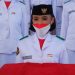Sosok Pembawa Baki Bendera Merah Putih Paskibra Bandar Lampung, Karen Candatara