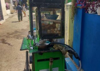 Gerobak Bakso di Bandar Lampung Meledak, 2 Orang Alami Luka Bakar