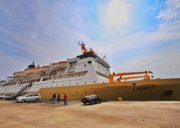 Kapal Isolasi Apung KM Lawit Tiba di Lampung, Kapasitas 419 Bed