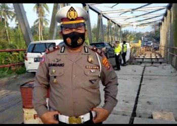 Perbaikan Jembatan Way Rarem Lampura, Ini Jalan Alternatif yang Bisa Dilalui