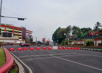 Perpanjangan PPKM Level 4 di Bandar Lampung, Penyekatan Kawat Barrier Dicopot
