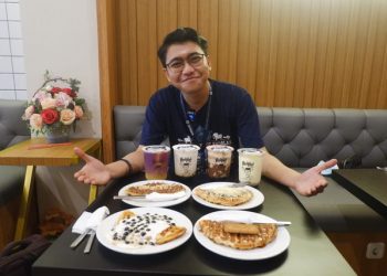 Mencoba Camilan yang Lagi Tren, Croffle di Monga Bandar Lampung