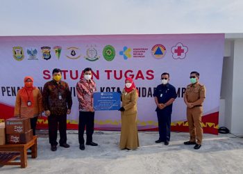 Pemkot Bandar Lampung Gandeng KPw BI Lampung Salurkan Bantuan COVID-19