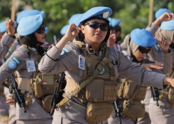 Putri Terbaik Lampung Jadi Peserta Terbaik Garuda Bhayangkara FPU 3 Minusca