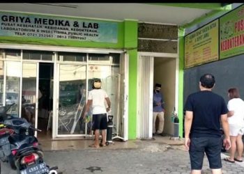 Bayar Sukarela, Isi Ulang Tabung Oksigen di Griya Medika Bandar Lampung