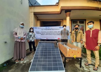 Mahasiswa Itera Bantu Warga Pulau Rimau Buat Teknologi Penyuling Air Laut