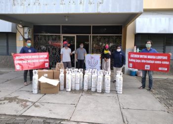 Pantau COVID-19 Lampung dan Sejutates.id, Pinjamkan Tabung Oksigen Gratis