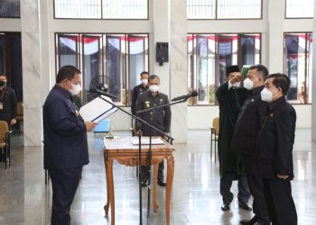 Gubernur Lampung Lantik Lukman Pura Jadi Direktur RSUD Abdul Moeloek