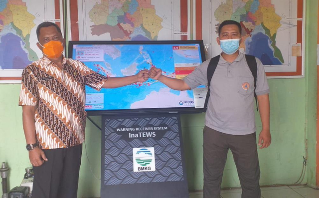 BPBD Bandar Lampung Sekarang Punya Alat Deteksi Gempa dan Tsunami