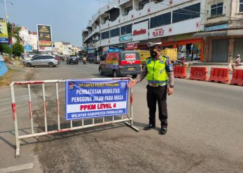 Ini Lokasi Penyekatan di Kabupaten Pringsewu, Lampung