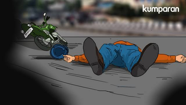Kecelakaan Maut di Bandar Lampung, 2 Bocah Terseret hingga Tewas di Tempat