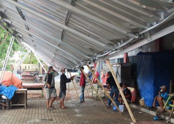 Kanopi Kios Stadion Mini Way Dadi Ambruk, Walkot Bandar Lampung: Namanya Musibah