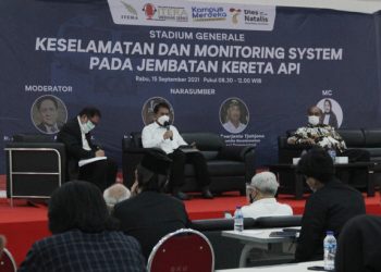 Itera, BPPT dan KNKT Bahas Keselamatan dan Monitoring System Jembatan Kereta Api
