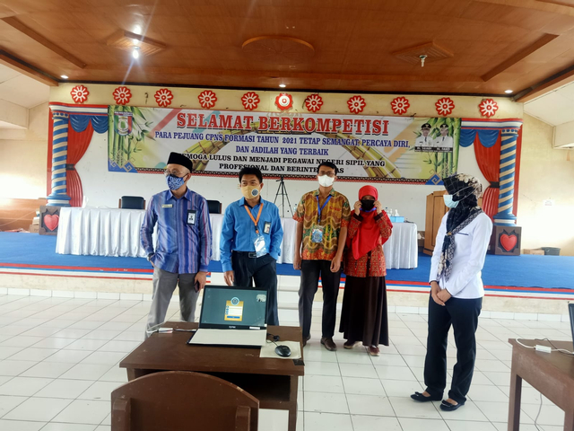 Sidak Tes CPNS, Ombudsman Lampung Tekankan Berikan Pelayanan Maksimal