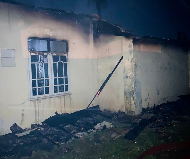 Rumah Tak Berpenghuni Selama 5 Tahun di Lampung Selatan Terbakar