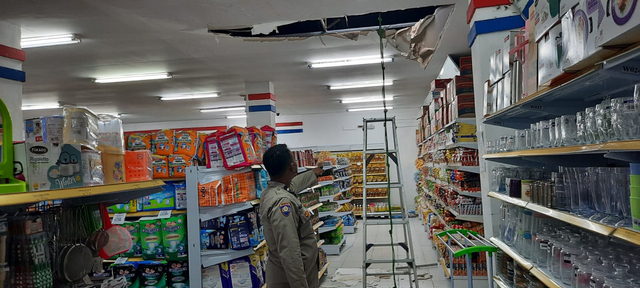 Modus Rusak Atap, Minimarket di Bandar Lampung Dibobol Maling