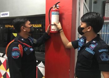 Antisipasi Kebakaran, Rutan Kota Agung Periksa Aliran Listrik