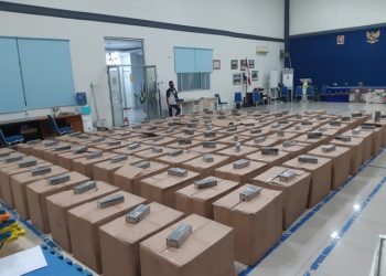 Penampakan Jutaan Batang Rokok Ilegal yang Digagalkan Bea Cukai Lampung