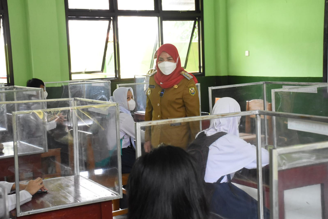 Pemkot Bandar Lampung Targetkan Januari 2022 Seluruh Sekolah Bisa Gelar PTM