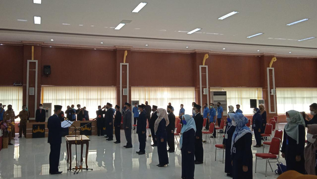Lantik Jajaran Pejabat, Wali Kota Bandar Lampung Minta PDAM Berbenah