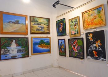 Melihat Pameran Seni Rupa di Gedung Dewan Kesenian Lampung