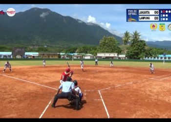 Taklukan DKI Jakarta, Softball Lampung Raih Emas di PON XX Papua