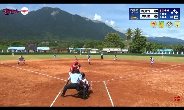 Taklukan DKI Jakarta, Softball Lampung Raih Emas di PON XX Papua