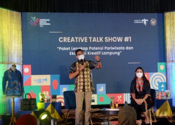 Creative Talk di Lampung, Sandiaga Uno Paparkan 3 Landasan Enterpreneurship