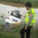 Kecelakaan Tunggal, Innova Angkut 8 Warga Lampung Timur Masuk Sungai, 2 Tewas