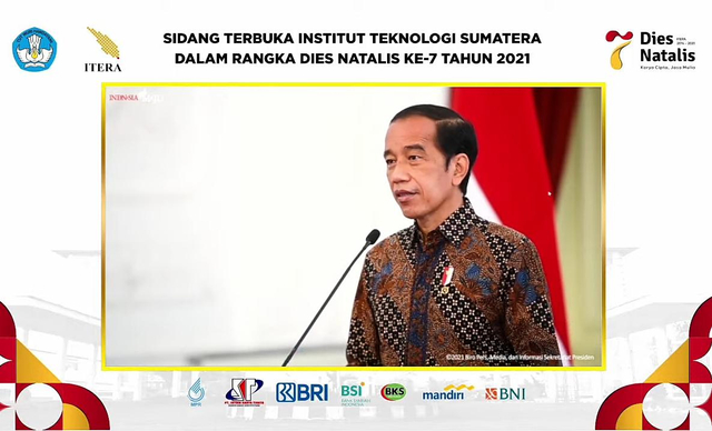 Presiden Jokowi Sebut Itera Berpeluang Besar Kembangkan Inovasi Pendidikan