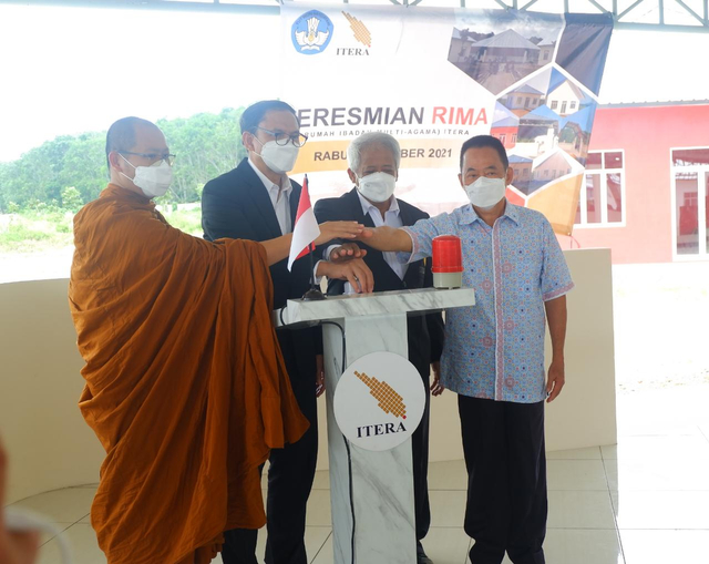 Dies Natalis ke-7, Itera Resmikan Rumah Ibadah Multi Agama dan Teleskop OZT