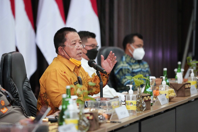 Pemprov Lampung Targetkan Vaksinasi COVID-19 Selesai di Akhir Desember 2021