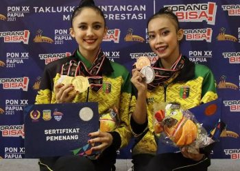 Dua Atlet Senam Ritmik Lampung Sabet 5 Medali di PON XX Papua