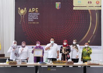 Pemprov Lampung Raih Penghargaan Pengarusutamaan Gender dari Kemen PPPA