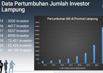 Bursa Efek Indonesia Catat Jumlah Investor di Lampung Naik Kala Pandemi COVID-19