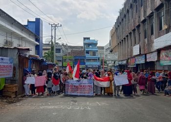 Ini Alasan PKL Jalan Bukit Tinggi Bandar Lampung Tolak Relokasi