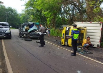 Kecelakaan di Way Kanan Libatkan 2 Kendaraan, 1 Sopir Tewas di Tempat