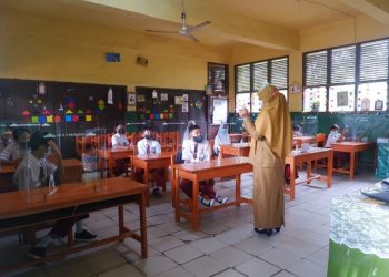 Antisipasi Lonjakan COVID-19, PTM Kelas IV dan V SD di Bandar Lampung Dihentikan