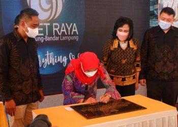 Grand Launching, Wali Kota Bandar Lampung Resmikan Perumahan Tebet Raya