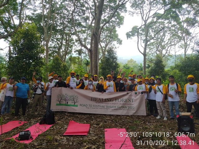 Launching Tahura Eco Bee Park, Dishut Lampung Ajak Pertahankan Fungsi Hutan