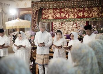 Nikita Willy Gelar Pengajian 4 Bulan Kehamilan dengan Adat Lampung