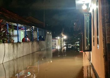 Diguyur Hujan Lebat, 7 RT di Kedamaian, Bandar Lampung, Terendam Banjir