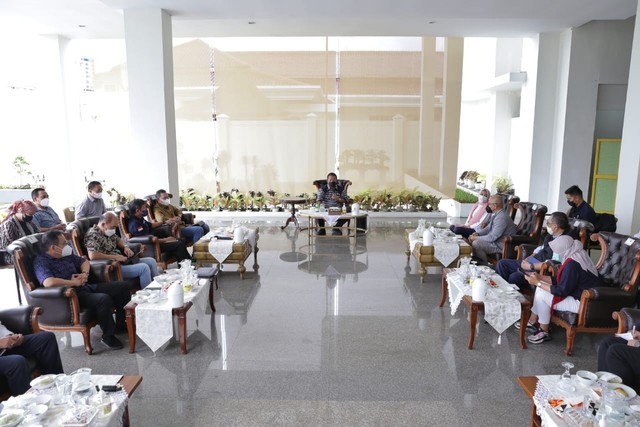 Gubernur Lampung Bahas Percepatan Pembangunan Bakauheni Harbour City