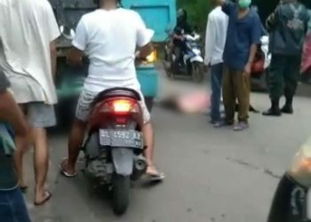 Hendak Mendahului, Pengendara Motor di Bandar Lampung Tewas Terlindas Bus